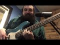 New Years Practice Routine ep.4 (4 String Bass/Harmonic Major Scale)