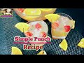 This Simple Punch recipe is Perfect for Christmas