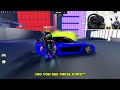 Drifting in Roblox on a Steering Wheel!