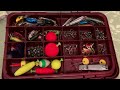 My panfish and crappie gear in my Plano 1348 magnum satchel box.