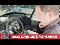 2023 Lund 1875 Fisherman Boat Walkthrough