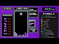 The Largest Score Jump in Tetris History (Former WR)