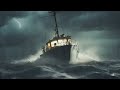 Braving a storm at sea at night #storm #sound #asmr #sea #rain #relaxing #thunderstorm #waves