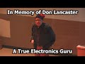 We lost an electronics legend in June.