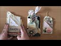 Fold 4 Pockets from ONE Sheet of Paper - DIY Ephemera for Junk Journals PART 12