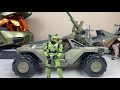 Halo Warthog with Masterchief World of Halo unboxing and review by Wicked Cool Toys