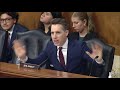 Hawley Confronts Biden Admin Director For Lying To Congress About Involvement In Tree-Spiking