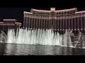 Magical fountain show in Bellagio Hotel Las Vegas I awesome music & fountain #bellagiofountains