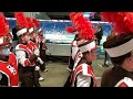 Falcon Marching Band 2023 Quick Lane Bowl Exit