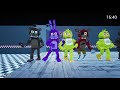 *NEW SECRET* PURPLE GUY GETS HUNTED BY HIS OWN ANIMATRONIC CREATIONS.. | FNAF Killer in Purple 2