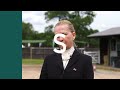 The blind dressage rider competing against sighted people