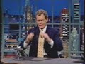 Late Night with David Letterman - Dennis Miller, Roger Clinton - March 23, 1993