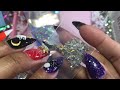 My glitter group swap back hosted by the amazing @queenofblingnailsandbeauty #beginnernails