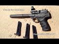 Browning BuckMark, SilencerCo Sparrow, C-More Red Dot