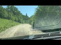 Shaun Drives the Gravel Road of Cypress Hills Parkland Alberta Canada