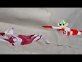 🌟Godzilla Y Ultraman🌟:Ultraman va Entranar con Ultrawoman