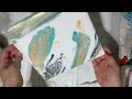 Fluid Acrylic Art - Swipe Technique - Tortuga