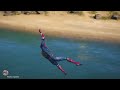 GTA 5-iron Spiderman Jump From Highest Building Crazy Fail Moments Ragdoll | Euphoria Physics#gta5