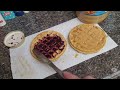 Peanut Butter and Jelly Waffle