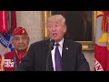 WATCH: President Trump meets World War II Navajo code talkers at White House