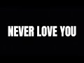 Cecilia Rocha - NEVER LOVE YOU - (Official Audio)