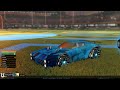 [Rocket League] Dominus Partly Cloudly + Sky Blue Reactors