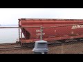 BNSF Manifest Train on the Steilacoom Curve 12/17/17
