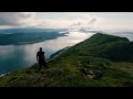 Storhornet 586m from Søvika. Solo Hiking in fog. Alesund Norway Hiking