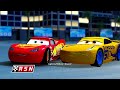 Cars 3: Driven to Win [PS4] Gameplay - Lightning McQueen vs Jackson Storm (Hard Mode)