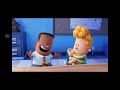 I voiced over the captain underpants trailer.