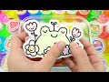 Satisfying Video | How To Make Kinetic Sand Rainbow Birthday Cake Cutting ASMR | Making By Sunny