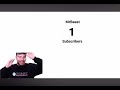 Mr beast Hits one subscriber!