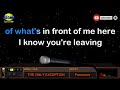 THE ONLY EXCEPTION - Paramore (HD Karaoke)
