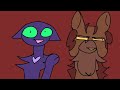 A cute animation of Tigerstar and his apprentice, Ravenpaw🥰​⁠