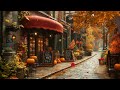 Relaxing Jazz Music at Coffee Shop Ambience ☕ Soothing Autumn Jazz Music for Work and Concentrate 🎶