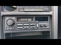 1990-91 Honda 2000 CRX Civic Radio Cassette player Demo
