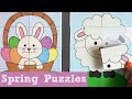 Spring Puzzles For Early Learning