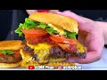 ASMR CHEESEBURGER & FRIES MUKBANG (NO TALKING) Compilation Eating Sounds | ASMR Phan