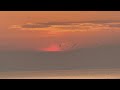 日本の夕陽百選　真玉海岸の夕日　/　Sunset over the Matama Coast, Kunisaki Peninsula, Oita, Japan