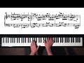 Bach Prelude and Fugue No.2 Well Tempered Clavier, Book 1 with Harmonic Pedal