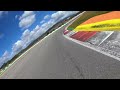 Bloke on Suzuki GSXR 1000 chases Pro on Aprilla RSV4 - Portimao 2024