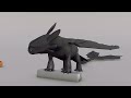 Toothless test animation