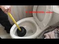 HOW to Clear Pee PAD from Toilet and Sewer Main Line without a PLUMBER