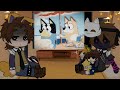 afton family reacts to bluey//afton family//gacha club(old vid(cringe)