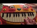 Ode to joy played on a cat piano