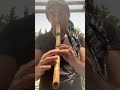 Flautas nativas en tono agudo