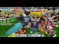 Turning Ares Shield into Skeletal Sword | How to get Rich | Blockman Go Skyblock