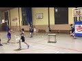 Ejercicio baloncesto Alevín