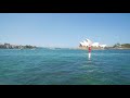 Sydney Video Walk 4K - The Rocks to Barangaroo Reserve Spring 2017