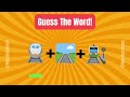 GUESS THE WORD BY EMOJI | Emoji Quiz Challenge 2024